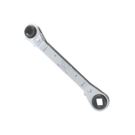 Malco RRW5 4-Size Refrigeration Offset Ratchet Wrench RRW5